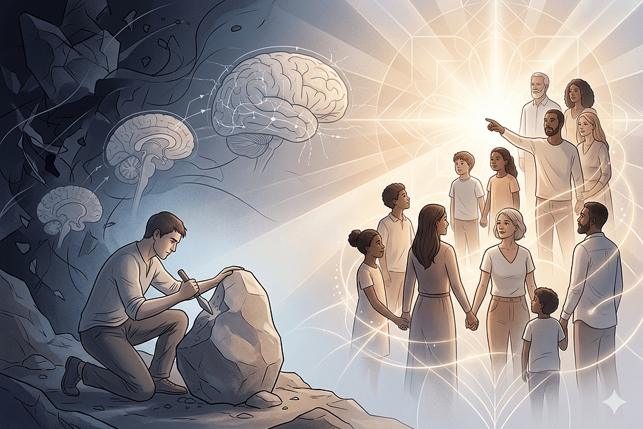 Soft skills for developers illustrating personal growth, adaptability, diversity, collaboration, and continuous learning in technology careers.